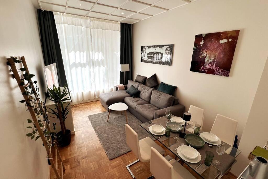 Soul-Apartment Terrasse Privat-Parkplatz Boxspringbett 55Zoll Tv Wlan Lipsia Esterno foto